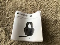 Bedienungsanleitung LOGITECH G430-surround Sound Gaming Headset Nordrhein-Westfalen - Moers Vorschau