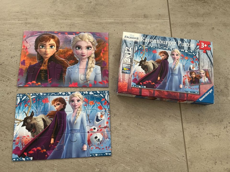 Ravensburger Puzzle Frozen II 2x12 Teile in Eime