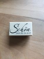 Stempel, Schön das du da bist. Hochzeit/Feste Bayern - Burgebrach Vorschau