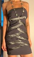 dunkelgraues y2k minikleid Wandsbek - Hamburg Rahlstedt Vorschau