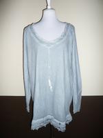 Tunika * Shirt ~ TREDY ~ taubenblau ~ Gr. 48 ~ taubenblau ~ TOP! Hessen - Schaafheim Vorschau