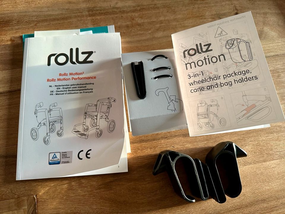 Rollz Motion 2-in-1 Rollator und Rollstuhl in Dresden