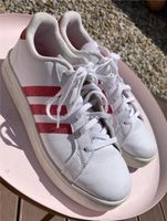 Adidas Superstar Sneaker, Turnschuhe pink Glitzer Gr. 37 1/3 Bayern - Graben (Lechfeld) Vorschau