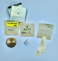 org. Rolex Datejust 36mm Ziffernblatt Gold inkl. 2 Zeigersets Hessen - Korbach Vorschau