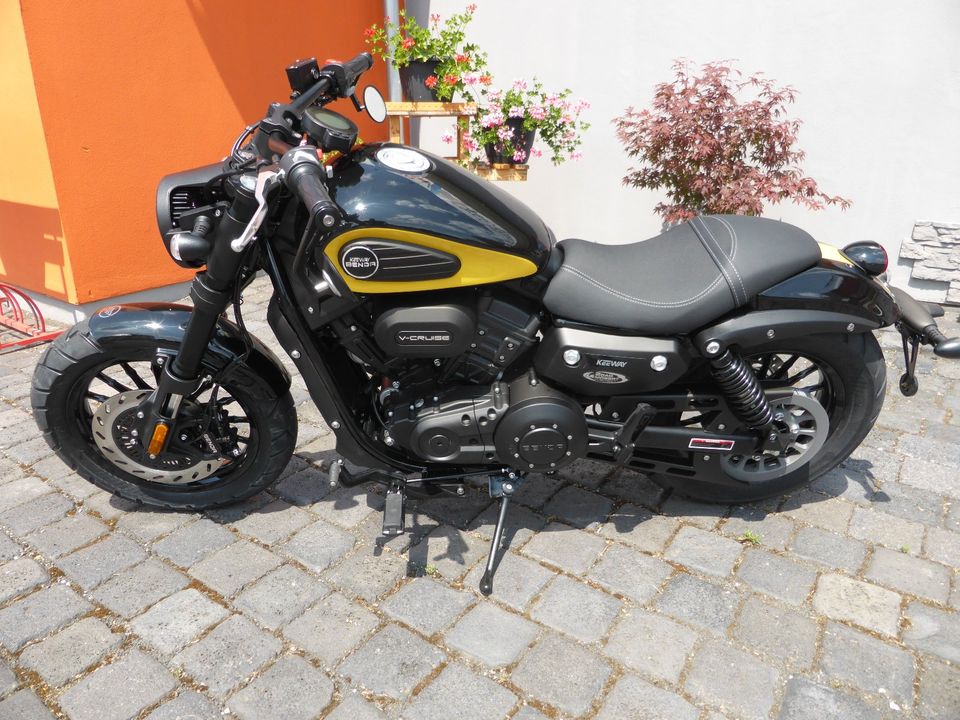 KEEWAY V-CRUISE 125ccm Neu schwarz / gelb in Halle