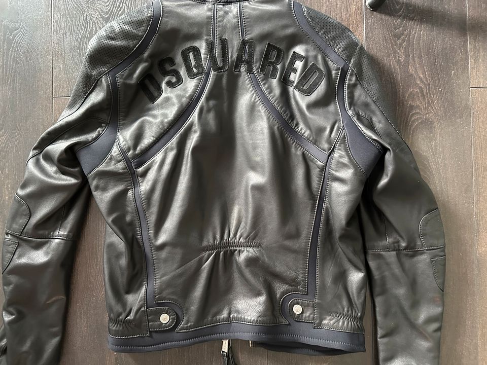 Dsquared Lederjacke Gr.50 in Frankfurt am Main