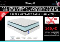 Luxus Matratze von Sleep.8 zum Aktionspreis Neuware Maß 200x90 Brandenburg - Großbeeren Vorschau