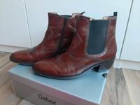 ⭐ Gabor Stiefeletten Größe 42 braun cognac top ⭐ Hessen - Groß-Gerau Vorschau