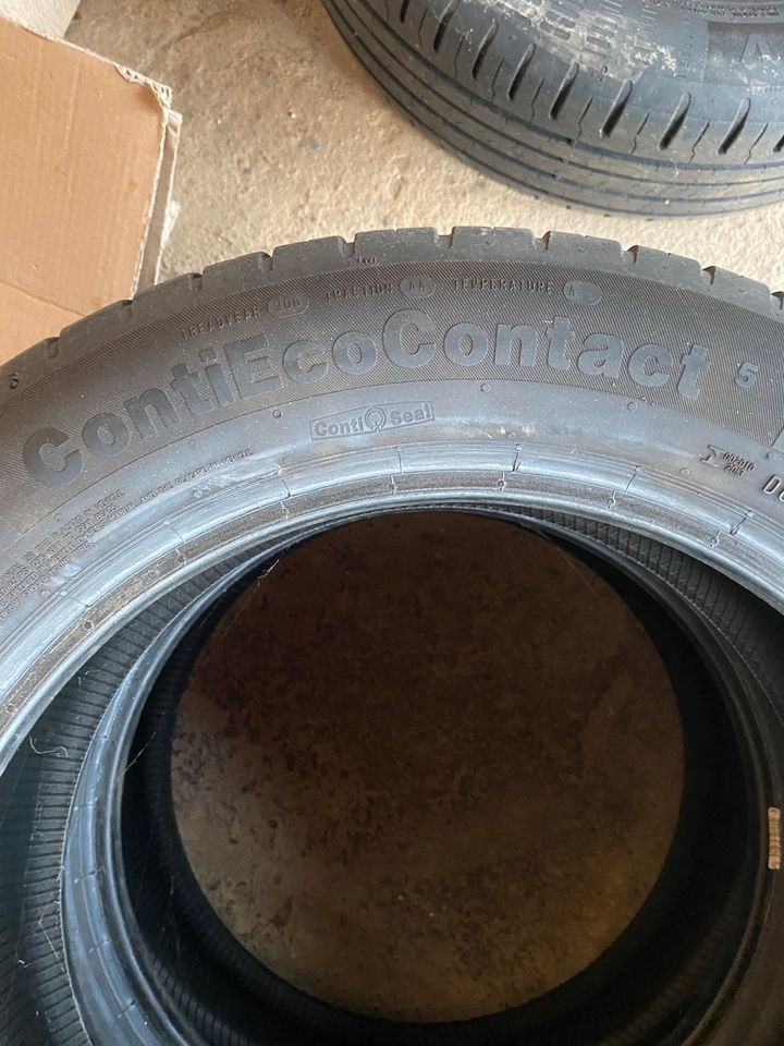 4x Continental Eco Contact 5 Sommerreifen 17 Zoll 215/55 R17 in Meuselwitz