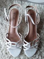Damen Sandalette 41 weiss Hessen - Heuchelheim Vorschau