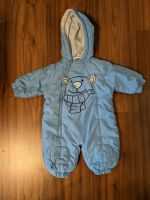 Baby Winter-Overall Gr. 62 blau mit Bär Wagenanzug Wagenoverall Nordrhein-Westfalen - Hennef (Sieg) Vorschau