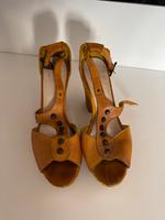 Plateau-Sandalen Gr. 40 Vero Cuoio - Made in Italy Saarbrücken-Mitte - St Johann Vorschau