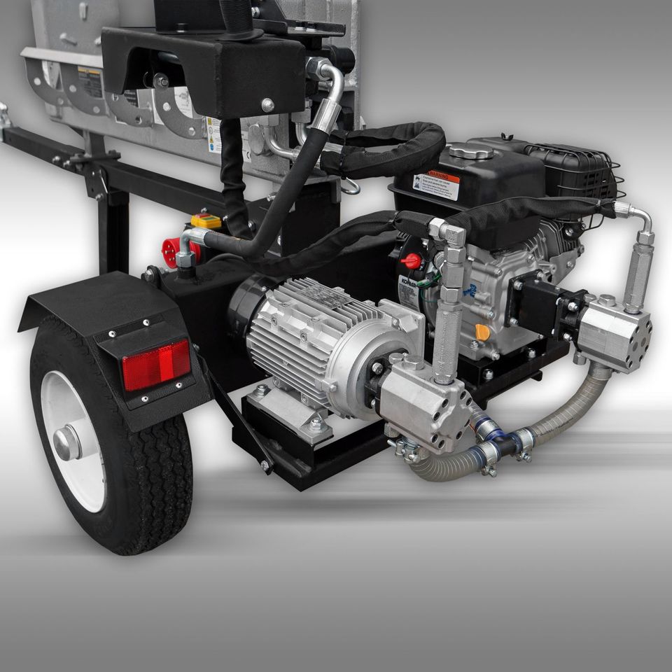 Holzspalter,Jansen HS-20DS63K Benzin+Elektromotor,Doppelspalter in Stockach