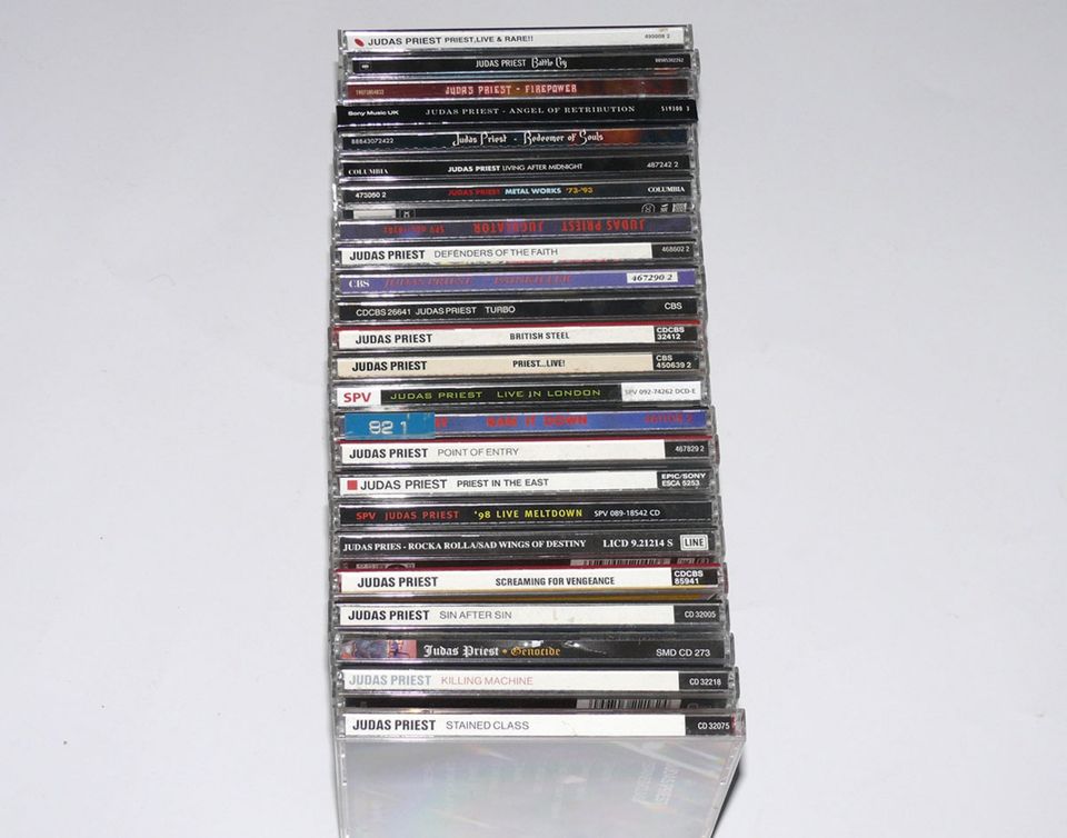 Judas Priest Heavy Metal Cd-Sammlung 24 CD´s Collection in Lohr (Main)
