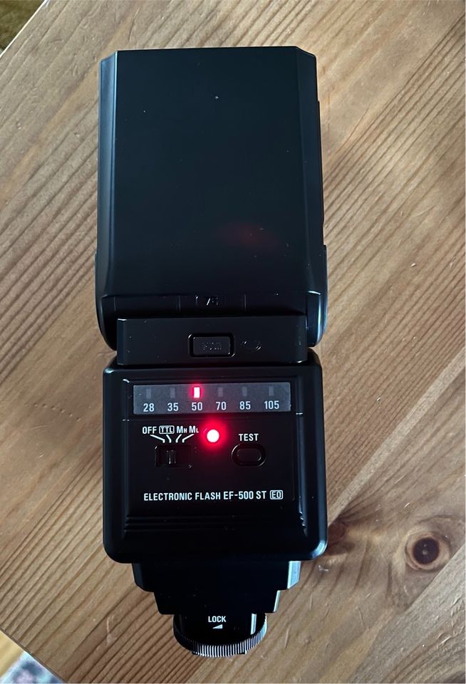 Sigma EF-500 ST EO Blitz Flash für Canon EOS ANALOG in Erftstadt
