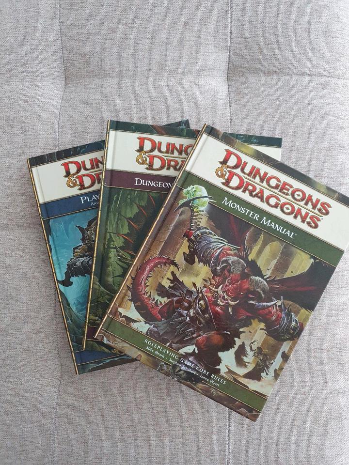 Dungeons & Dragons D&D Player's Handbook DM Guide Monster Manual in Berlin