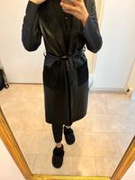 Ledermantel Jacke 38 M schwarz Trenchcoat Berlin - Mitte Vorschau