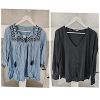 Paket 2 x Damen Blusen, Gr. M, Only H&M, Blau Schwarz Baden-Württemberg - Villingen-Schwenningen Vorschau