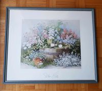 Bild 63x53 cm Peter Motz Waterlilies GERAHMT Blumen Blumenbild Nordrhein-Westfalen - Hilchenbach Vorschau