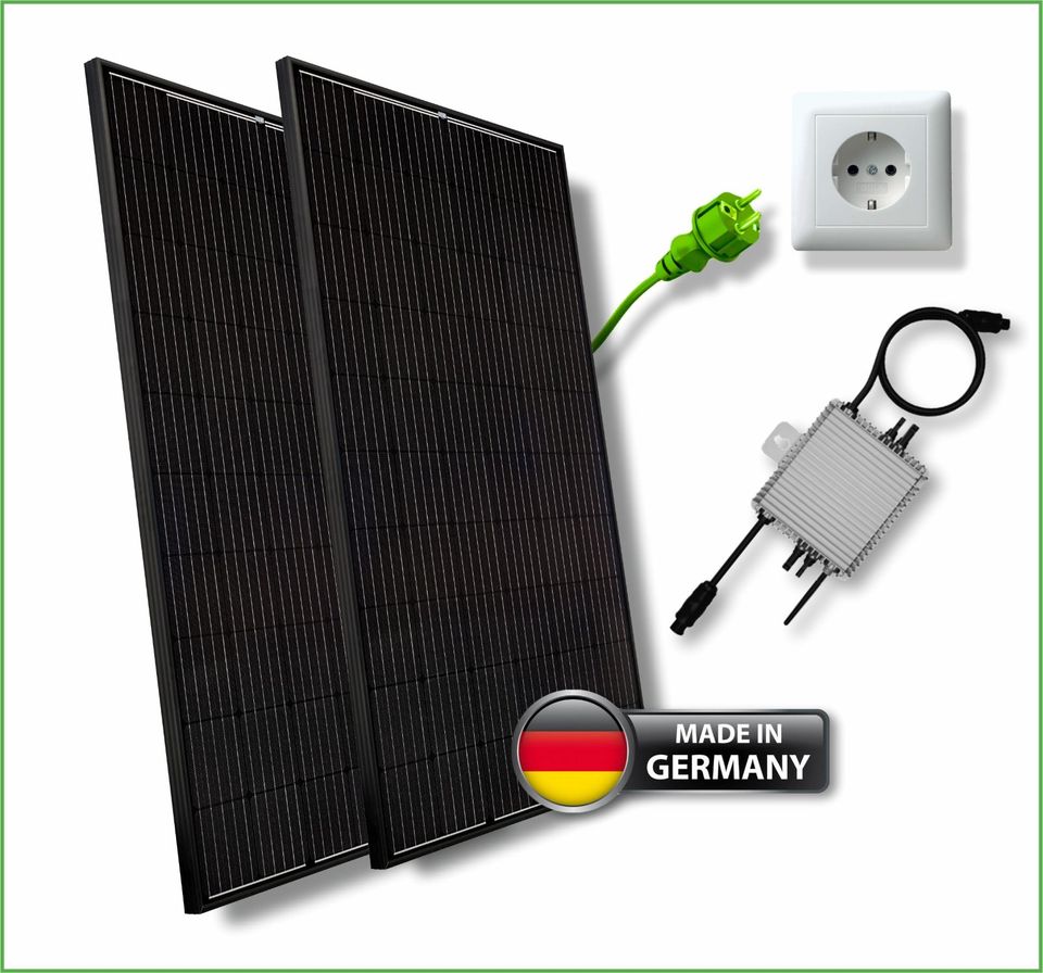 Balkonkraftwerk Mini-PV-Anlage 800W Black Edition in Neunkirchen Siegerland