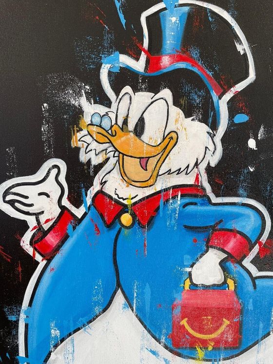 ✅ Harissart - Super (size) - Picsou - Uncle Scrooge / Acrylbild in Horstmar