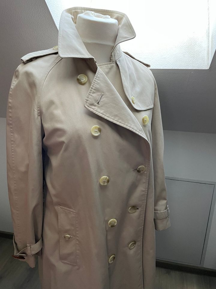 Burberry Trenchcoat beige 42/44 Novacheck Vintage in St. Ingbert