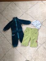 Paket winter Baby Gr 68 Jungs Overall gefütterte Hose Mütze Sachsen - Markkleeberg Vorschau