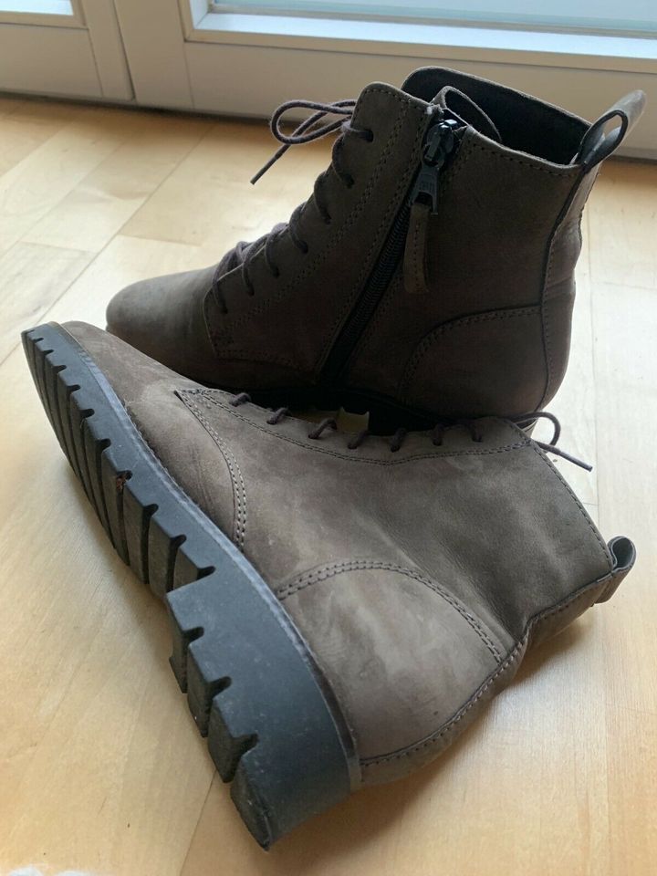 Kim Kay Boots Schnürstiefeletten Leder Gr37 neuwertig in Bochum