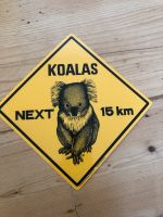Australien Koala Next Schild aus Plastik//Barschild Frankfurt am Main - Bornheim Vorschau