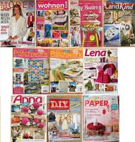 Zeitschriften Nähen Handarbeiten * Patchwork Lena Anna Sabrina... Baden-Württemberg - Karlsbad Vorschau