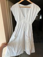 Neu H&M lässiges Kleid Sommerkleid Midi weiß S M 36 38 Saarbrücken-Dudweiler - Dudweiler Vorschau