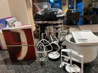 Kitchen Aid Artisan 4,8 L in schwarz mit viel Zubehör Nordrhein-Westfalen - Korschenbroich Vorschau