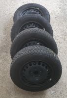 4x Winterkomplettrad auf Stahlfelge VW 195/65R15 91T Conti M+S Bayern - Bachhagel Vorschau