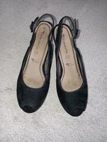 Tamaris Pumps Gr 39 Peep Toe schwarz Berlin - Rudow Vorschau