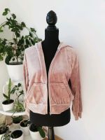 H&M Kapuzenjacke, Velour Zip-through Hoodie Old Rose, Gr. L Brandenburg - Wandlitz Vorschau