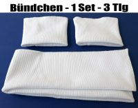 Bündchen Bündchenstoff elastisch 1 Set-3 Tlg. Breite 7,3 cm Weiß Sachsen - Hohenstein-Ernstthal Vorschau