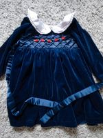 Festliches Kleid Größe 104 dunkelblau samt Rheinland-Pfalz - Maxdorf Vorschau