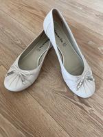Ballerina Tamaris beige/ weiß Größe 40 wie neu Sachsen - Nossen Vorschau