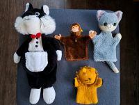 Handpuppen, Steiff Affe mit Steiff Knopf Jocko,Sammler Katze,Löwe Niedersachsen - Wenzendorf Vorschau