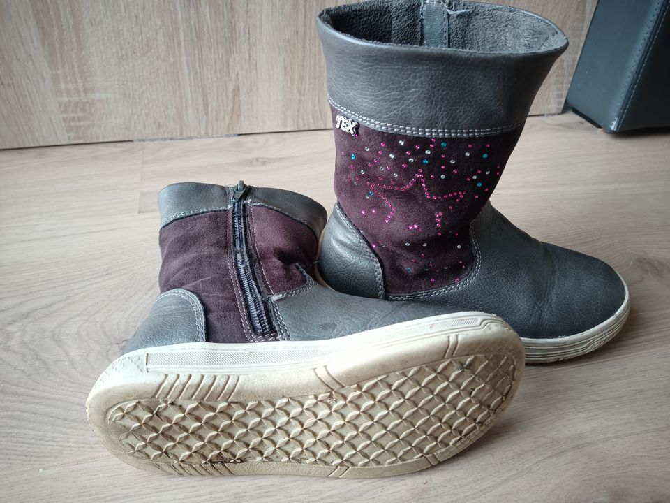 Stiefel Frühjahr, Mädchen, Tex wasserdicht, Gr. 28 in Tittling