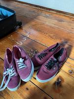 Vans of the Wall Keds sneaker Sommer weinrot super 38 Hessen - Langgöns Vorschau