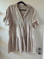 Zara Kleid sommerkleid leinen linen viskose S beige Berlin - Zehlendorf Vorschau