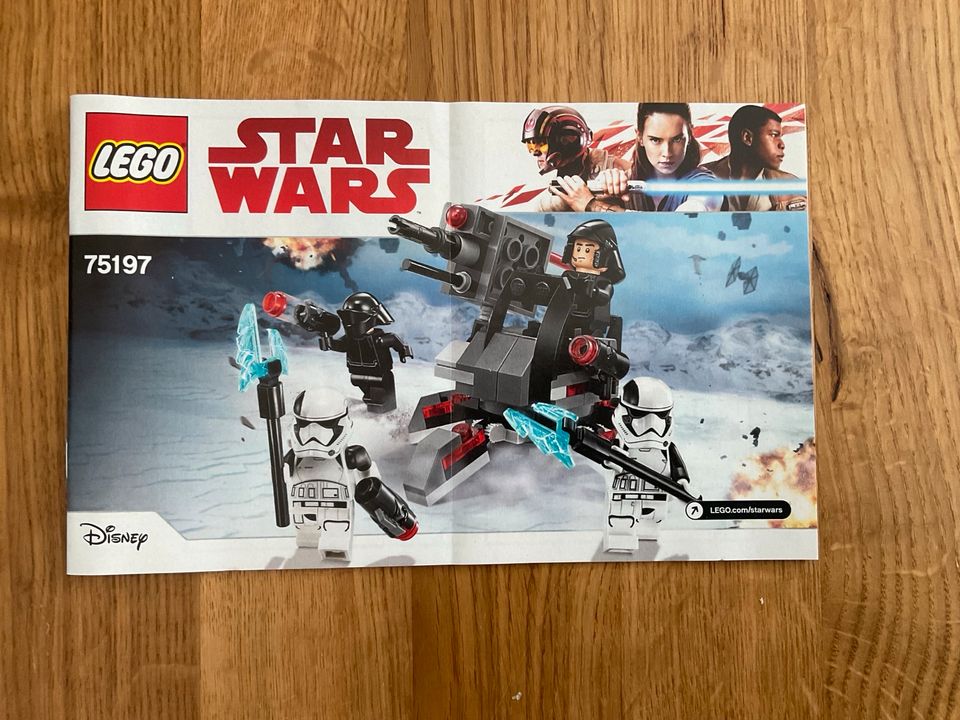 Lego Star Wars: 75197 First Order Specialists Battle Pack in Hagen am Teutoburger Wald