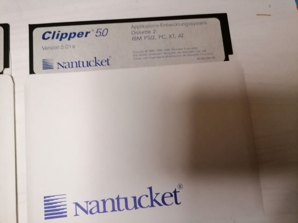 Programmierspr. Nantucket Clipper 5 auf acht 5 1/4" Disketten in Kirchham