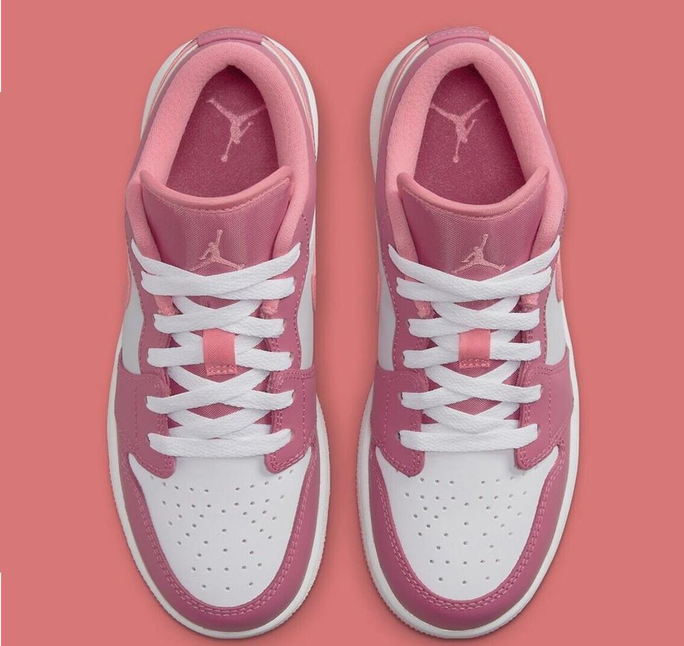 Nike Air Jordan 1 Low Desert Berry weiß rosa Schuhe in Germering