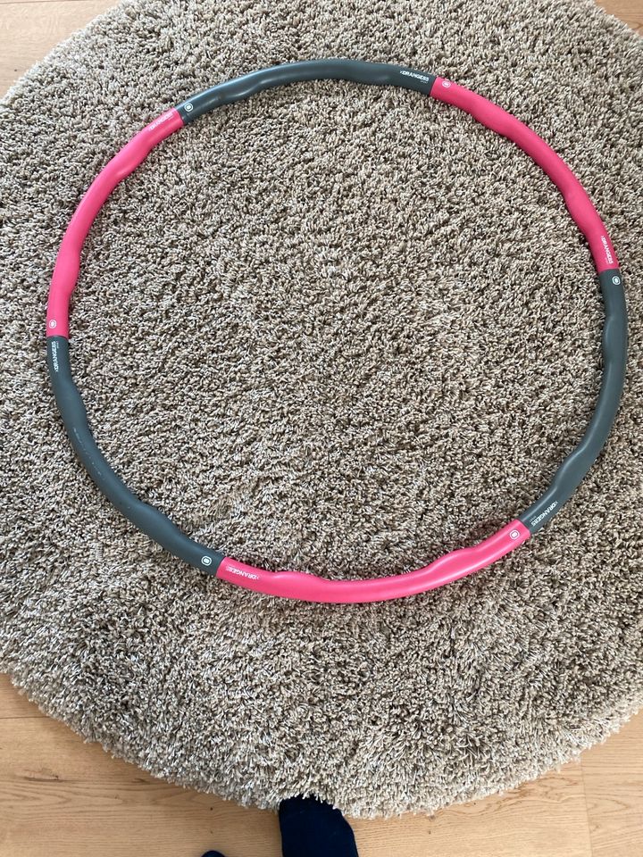 Orange 85 Hula Hoop 1,2 kg Pink / Grau 100 cm in Rietberg