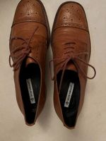 Damen Schnürschuhe in Cognac hellbraun, Gr. 36 Köln - Nippes Vorschau