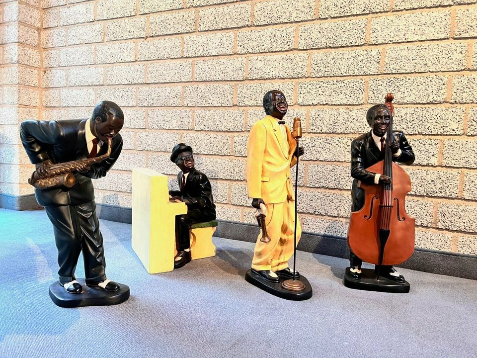Holzfiguren Jazzband 4 Teile in Leichlingen