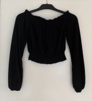 H&M off shoulder Oberteil Damen schwarz XS zzgl. 2,25 € Versand Hessen - Bad Vilbel Vorschau