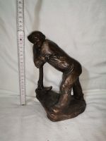 Bronzefigur Richard Rother 22cm Mann mit Hacke Baden-Württemberg - Pfinztal Vorschau